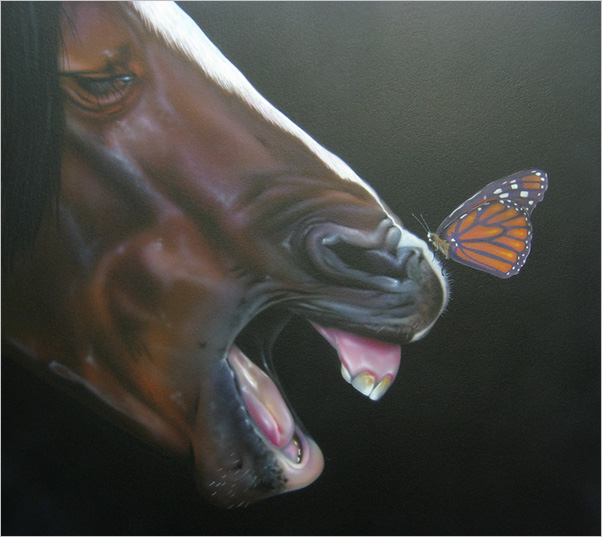 Horse Butterfly