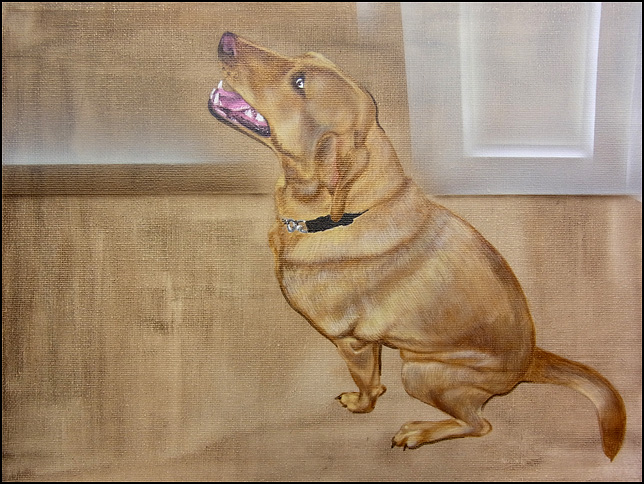 Pascoe on canvas